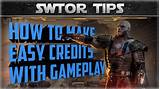 How To Make Credits In Swtor Photos