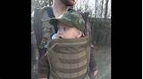 Dad Baby Carrier Military Photos