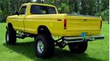 Images of Yellow Pickup Truck