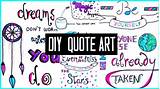 Pictures of Wall Art Quotes
