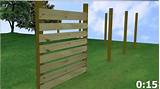 Wood Fence Materials