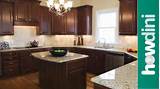 Natural Cherry Wood Kitchen Cabinets Photos