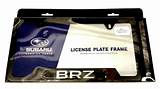 Photos of Brz License Plate Frame