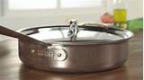 All Clad Stainless 4 Qt Saute Pan Images