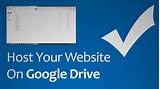 How To Host A Website On Google Drive
