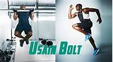 Usain Bolt Fitness Workout Images