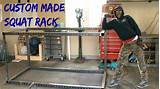 Pictures of Custom Made Squat Rack
