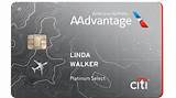 Citi Platinum Select Aadvantage Business Card Images