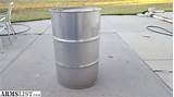 Used 55 Gallon Stainless Steel Drum Photos