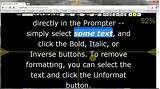 Photos of Teleprompter Software