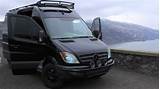 Black Mercedes Van