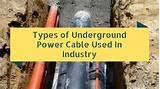Underground Electrical Cable Types