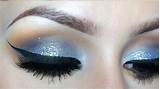 Silver Blue Eyeshadow