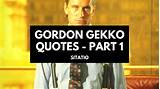 Photos of Gordon Gekko Quotes