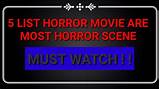 Must Watch Horror Movie Pictures