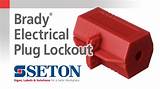 Pictures of Electrical Plug Lockout Device