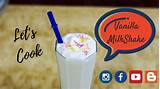 Milkshake With Vanilla Ice Cream