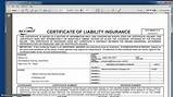 Images of Acord Certificate Of Liability Insurance 2016