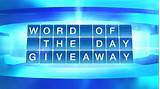 Pictures of The Doctors Tv Show Word Of The Day Giveaway