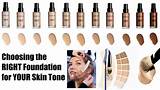 How To Find The Right Makeup Foundation Color