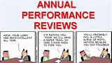 Photos of Performance Review Dilbert