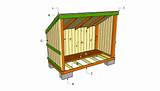 Free Wood Shed Plans Images