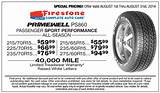 Michelin Tire Specials Coupons
