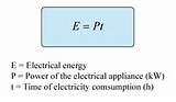 Formula For Electrical Energy Pictures