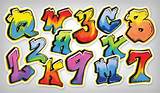 Pictures of Graffiti Letters Wall Stickers