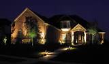 Images of Landscape Lighting On House