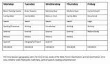 2nd Grade Homeschool Schedule Pictures