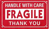 Fragile Stickers Free