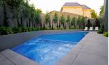 Modern Pool Landscaping Images Pictures