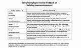 Employee Performance Review Form E Ample Pictures