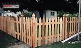 Colonial Wood Fence Pictures