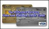 Images of Platinum Gold Credit Card