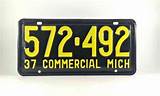 Images of Illinois Commercial License Plates