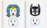 Electrical Outlet Decals Photos