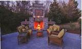 Outdoor Fireplace Kits Images