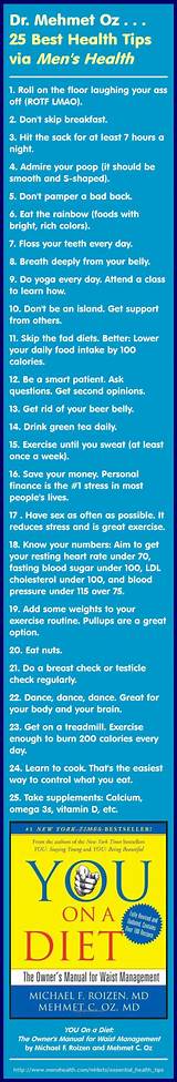 Dr Oz Health Tips