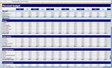Excel Home Finance Templates Images