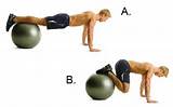 Images of Swiss Ball Exercises