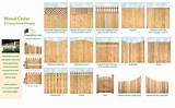 Types Of Wood Gates Images