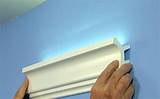 Led Lighting In Crown Molding Images
