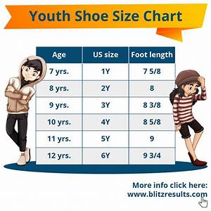 ᐅ Kids Shoe Size Chart The Easy Way To Find The Right Size