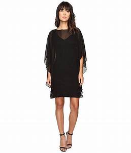 Michael Kors Short Sleeve Gingham Seersucker Womens Black Dress