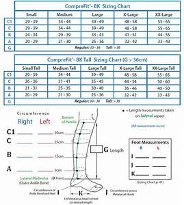 Comprefit Size Chart Biacare Leg Compression Size Chart Lymphedema