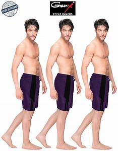 Buy Lux Genx Purple Barmuda Shorts 510 Pack Of 3 Online At Low