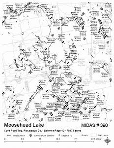 Moosehead Lake Nautical Chart Labb By Ag