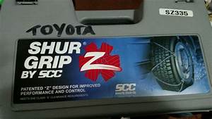 Scc Sz335 Shur Grip Z Passenger Car Tire Traction Chains New Snow